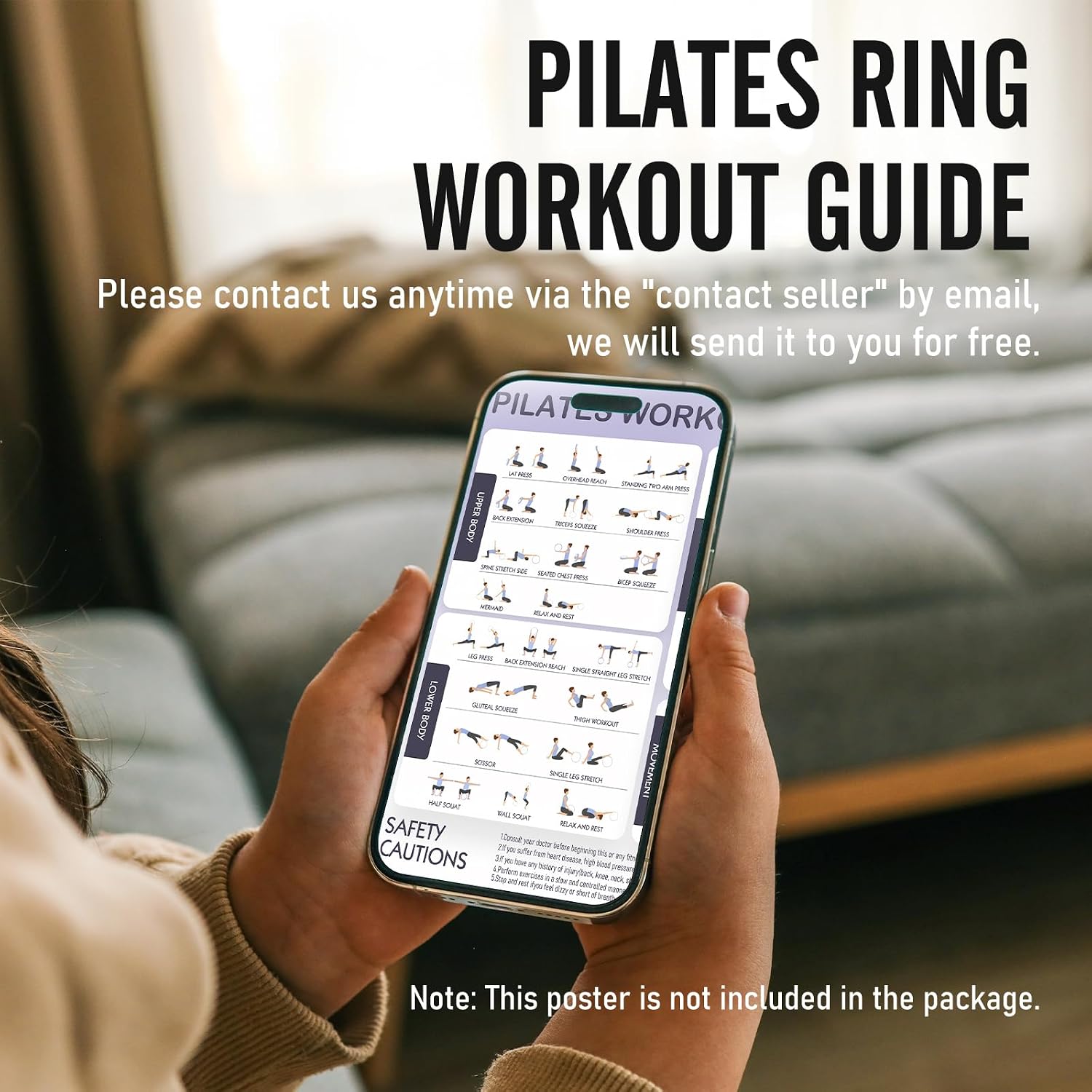 Thumbnail 6 de JKSHMYT Pilates Ring 14.5in Home Kit
