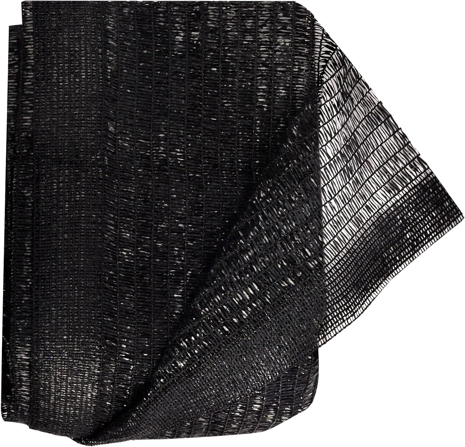 Detalle de Garden Expert 10ft x 20ft Black Shade Net, 50% Shade, UV-Resistant Mesh