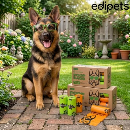 Thumbnail 7 de Edipets: Bolsas Caca Perro Biodegradables Extra Gruesas, 405 o 540 unidades (27 o 36 rollos)