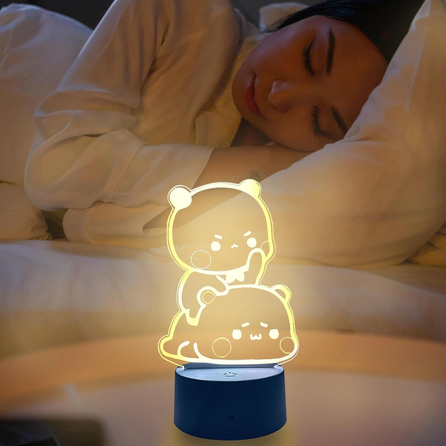 Detalle 2 de Scyagolila Bear-Shaped 3D Night Light