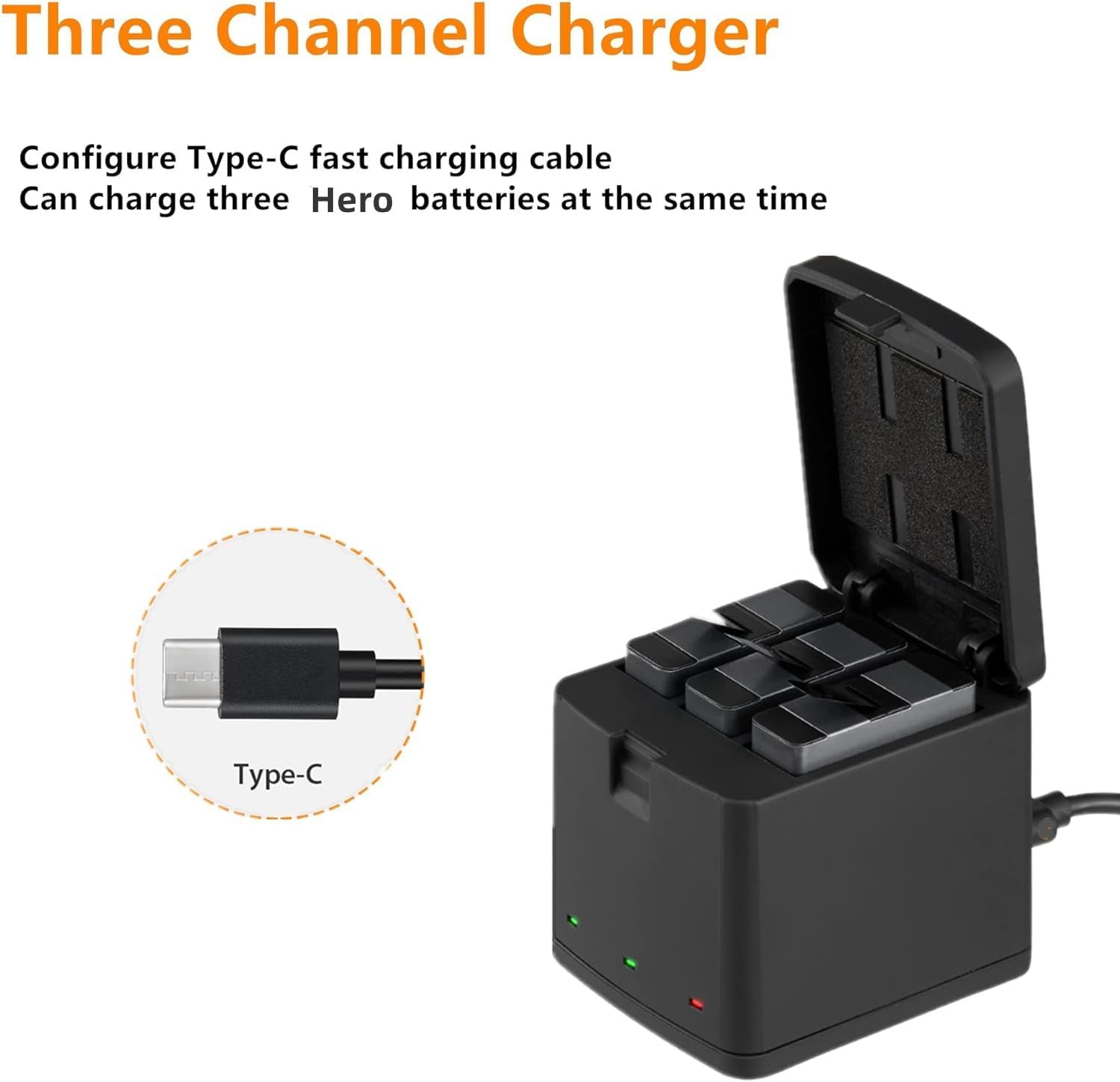 Thumbnail 2 de Vemico Hero 7/6/5 Batteria 1500mAh