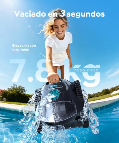 Thumbnail 9 de BRINBO C1 Robot Piscina: Limpiafondos y Paredes con Navegación Inteligente