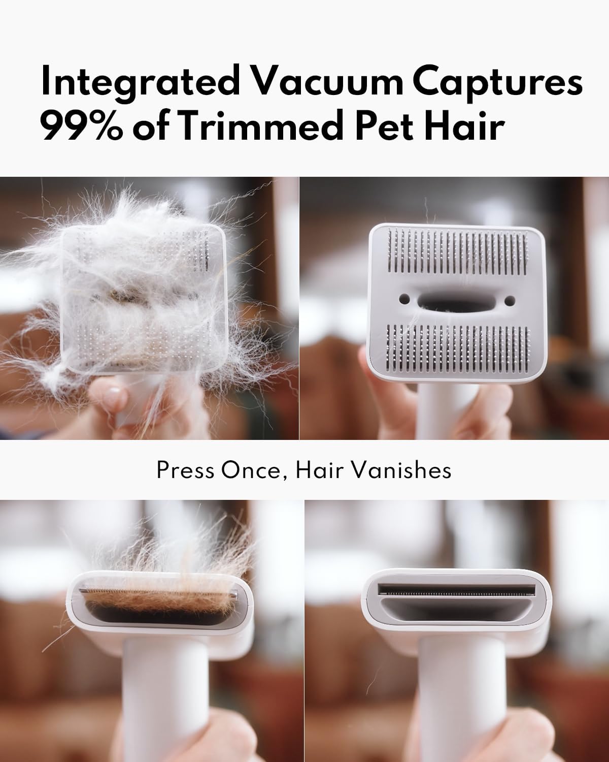 Detalle 2 de HomeRunPet Ultra Quiet Pet Vacuum 1.85L