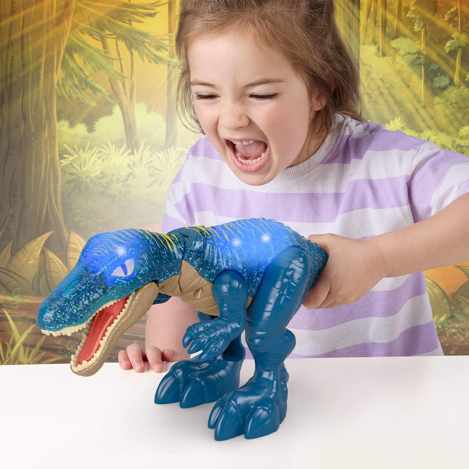 Thumbnail 1 de Fisher-Price Imaginext Jurassic World - Baryonyx Super Ruggito (JCT48)