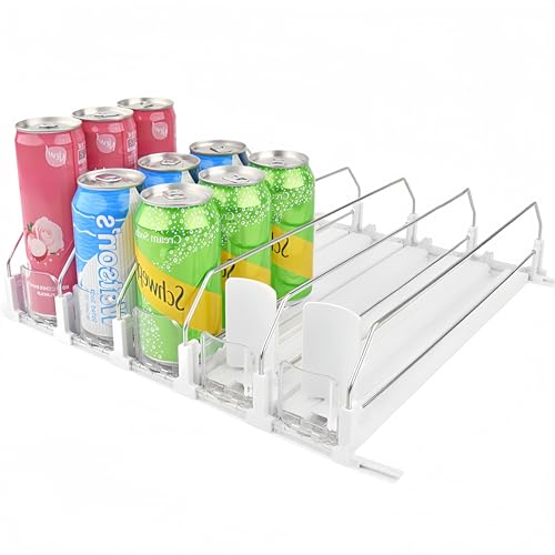 Detalle de NBBENG Automatic Can Dispenser for Fridge (5 Rows)