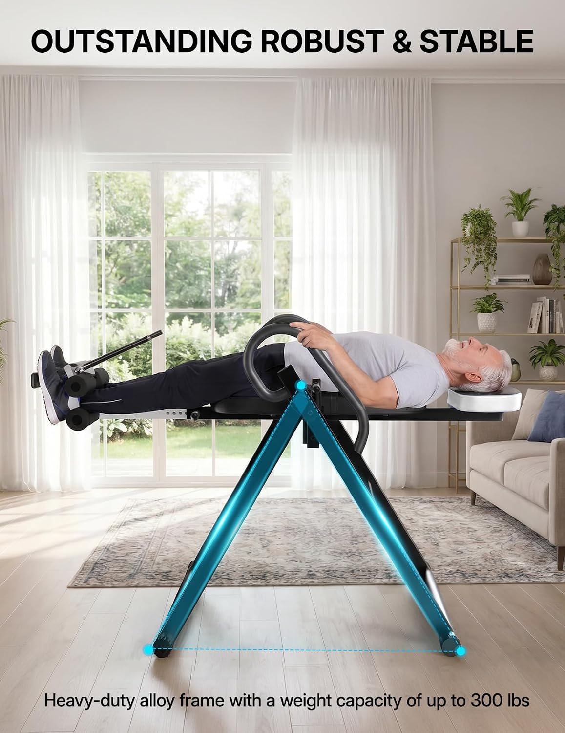 Thumbnail 2 de YOLEO Inversion Table 300 lbs