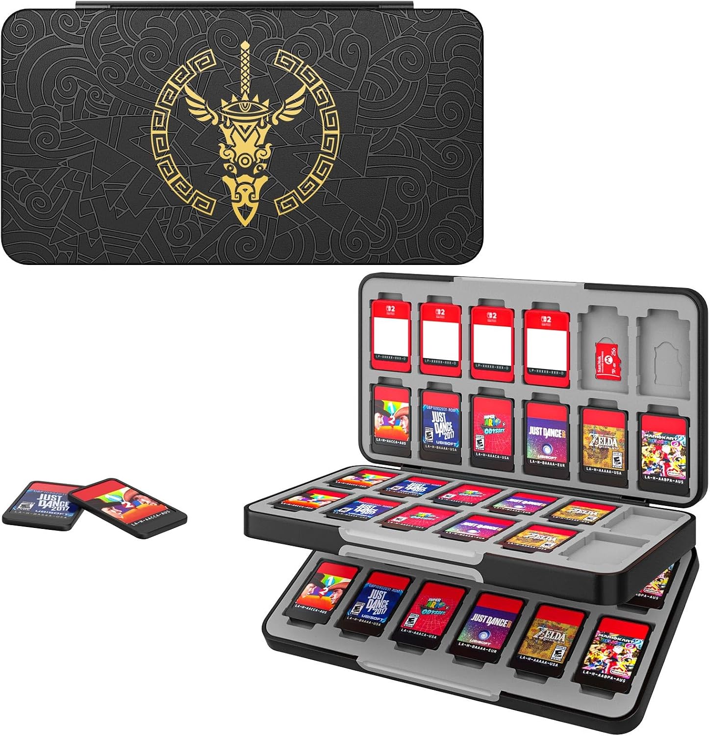 Detalle de MoKo Game Card Case for Nintendo Switch