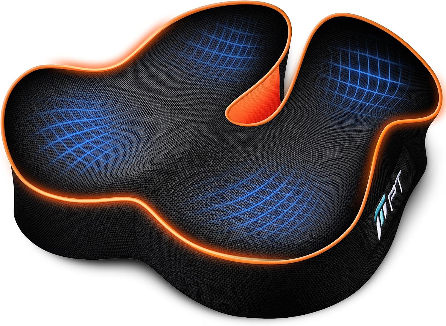 POOTACK Cuscino Sedia: Memory Foam a forma di U per Sedie Ufficio, Auto e Gaming