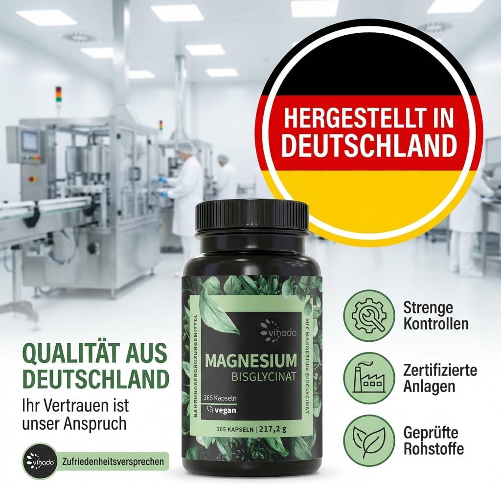 Thumbnail 5 de Vihado Magnesium Bisglycinat 365 XXL