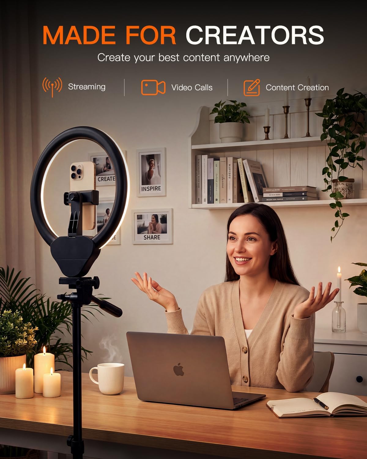 Thumbnail 1 de Sensyne 10" Ring Light for Phones
