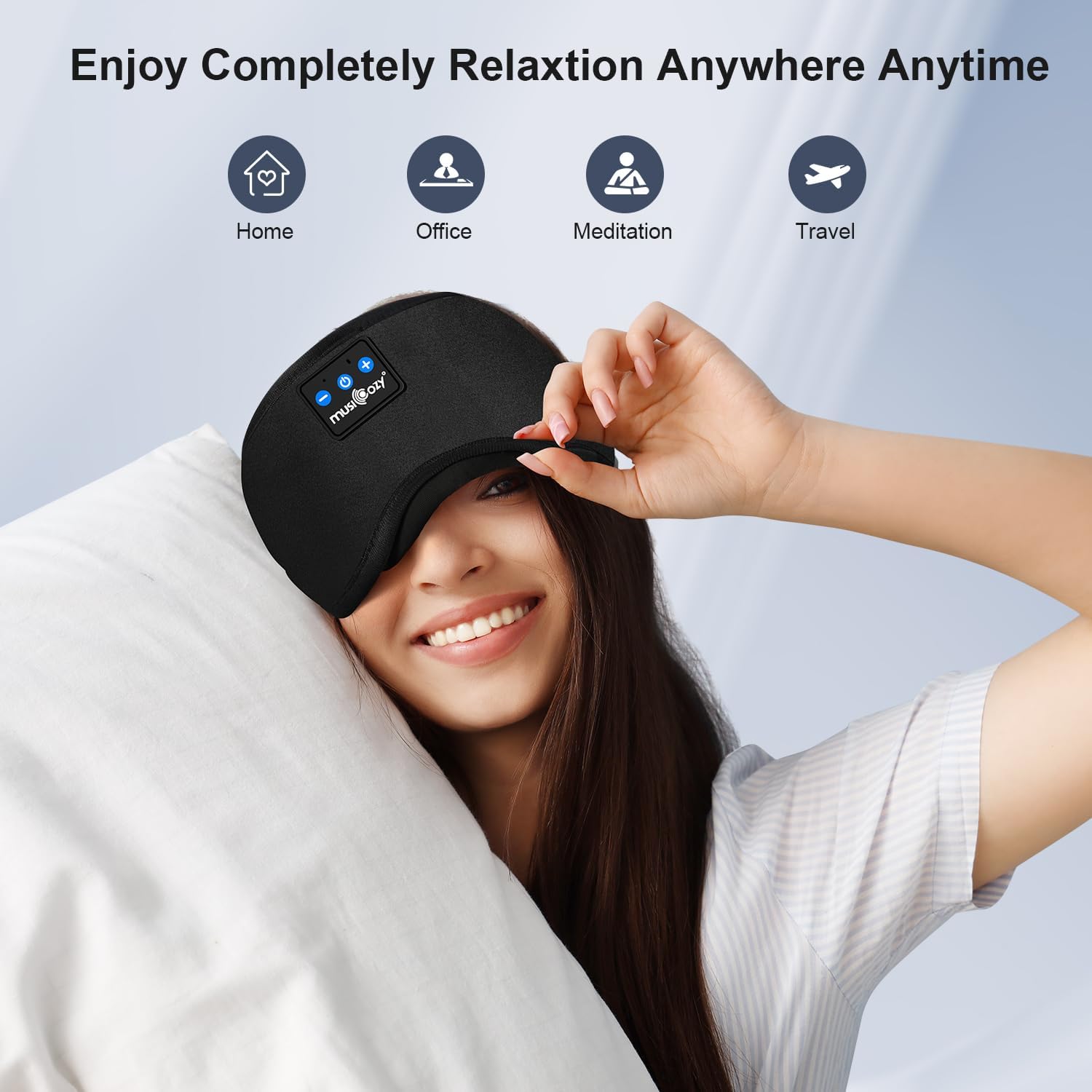 Thumbnail 5 de MUSICOZY Sleep Mask Headphones 14h playtime
