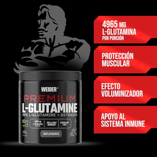 Thumbnail 1 de Weider Premium L-Glutamine 400 g — L-glutamina Kyowa Quality