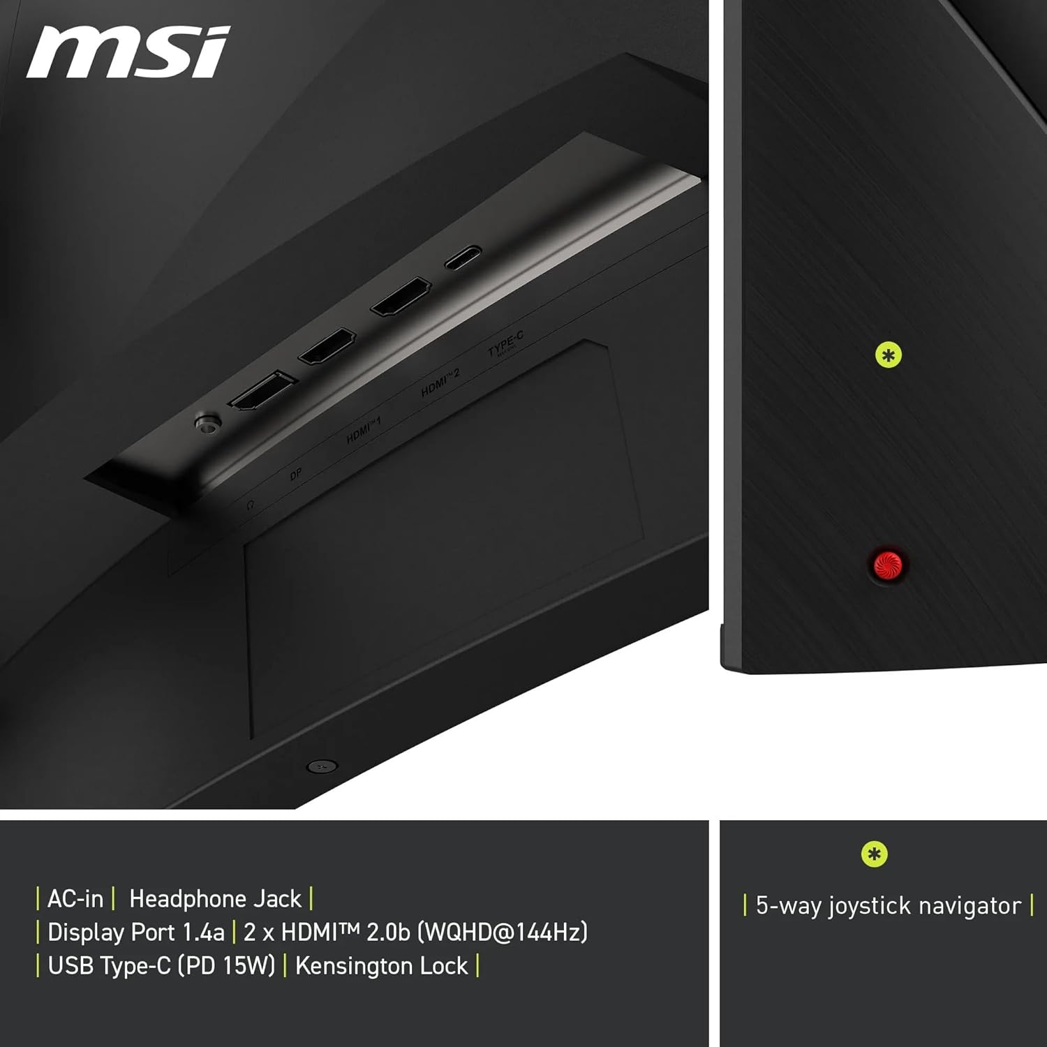 Thumbnail 5 de MSI MAG 325CQRXF E2 32 Inch Curved Gaming Monitor review