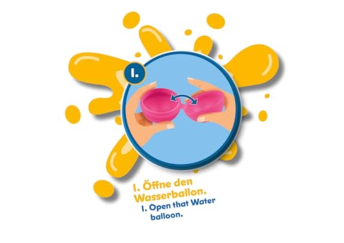 Detalle de PUSTEFIX Spruzzi d'acqua Confezione da 12 – divertimento estivo per grandi e piccini