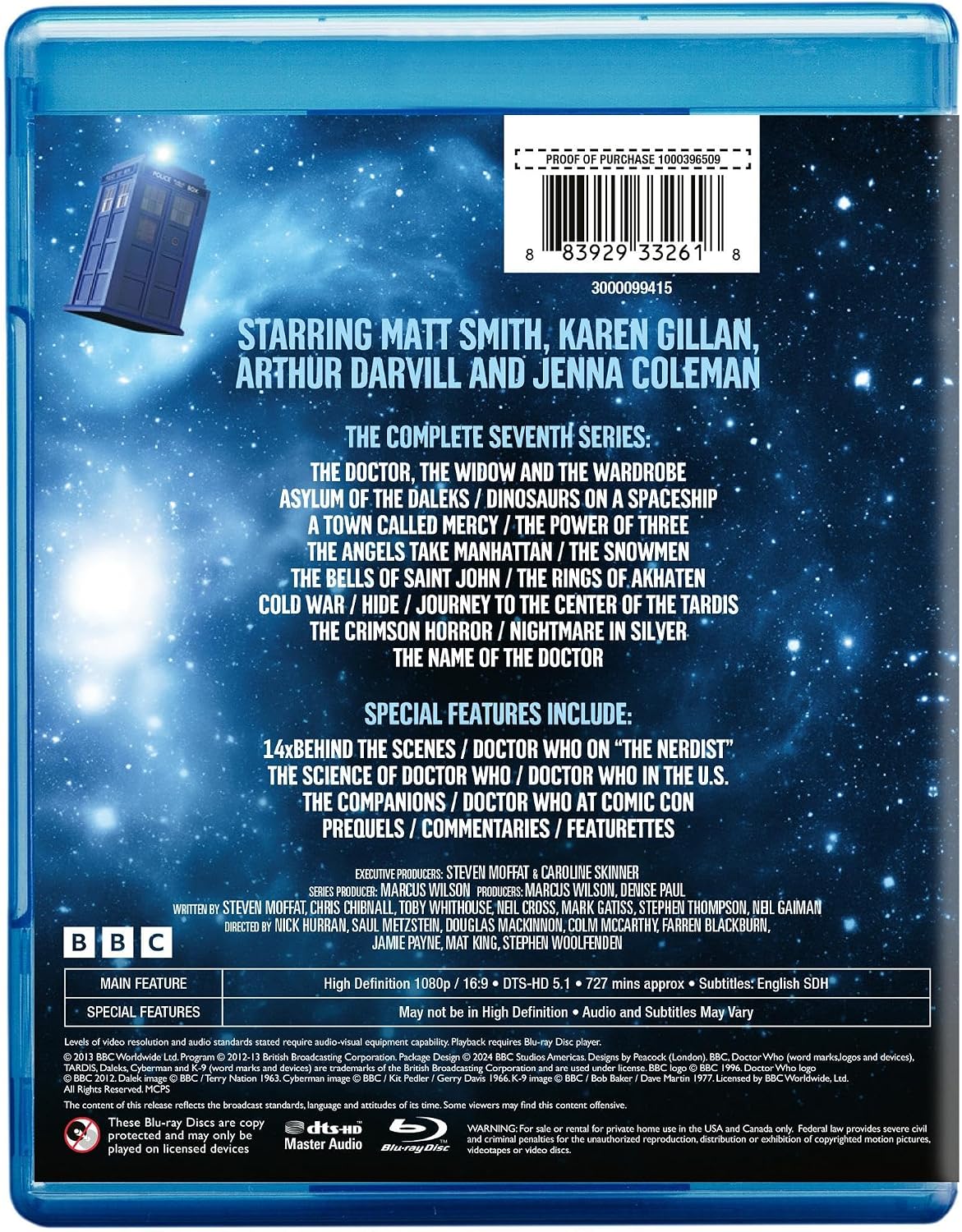 Thumbnail 2 de Doctor Who 27571399: The Complete Seventh Series Blu-ray Box Set