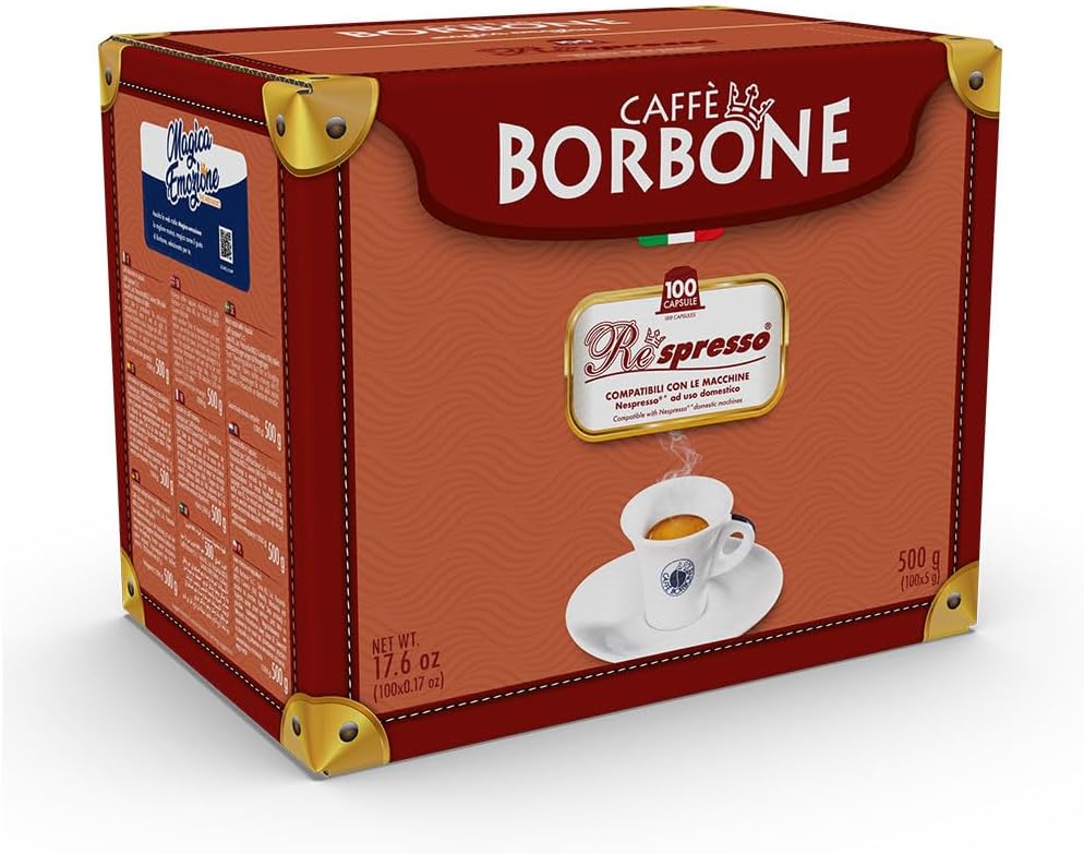 Thumbnail 3 de Caffè Borbone Respresso Azul ☕ 100 Cápsulas para Nespresso