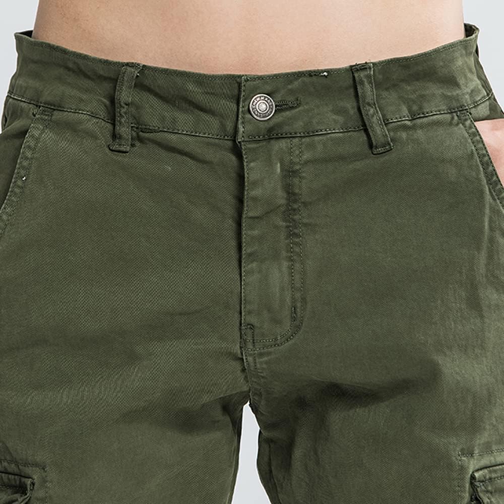 Detalle 2 de TONY BACKER G6551 Pantaloni cargo uomo casual