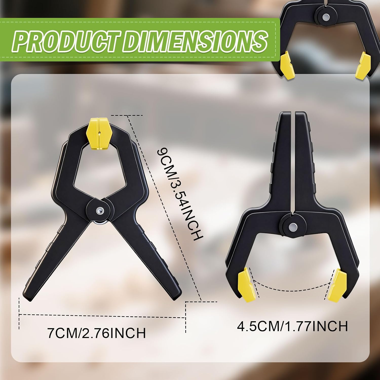Detalle 2 de Spring Clamps, 3.5-Inch