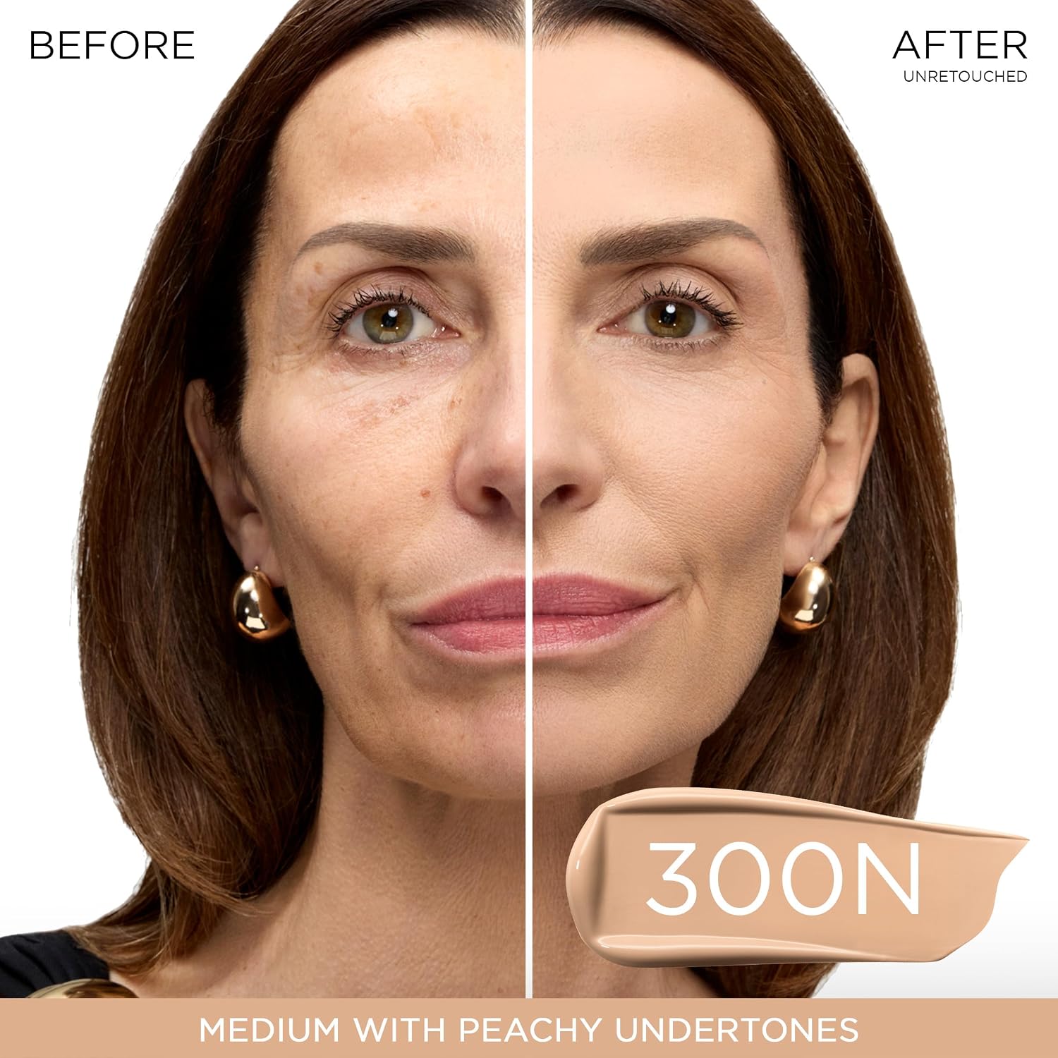 Detalle 2 de Lancôme Teint Idole Ultra Wear WBEAUB0BNWCNPTP Foundation, 1 fl oz, Natural Matte