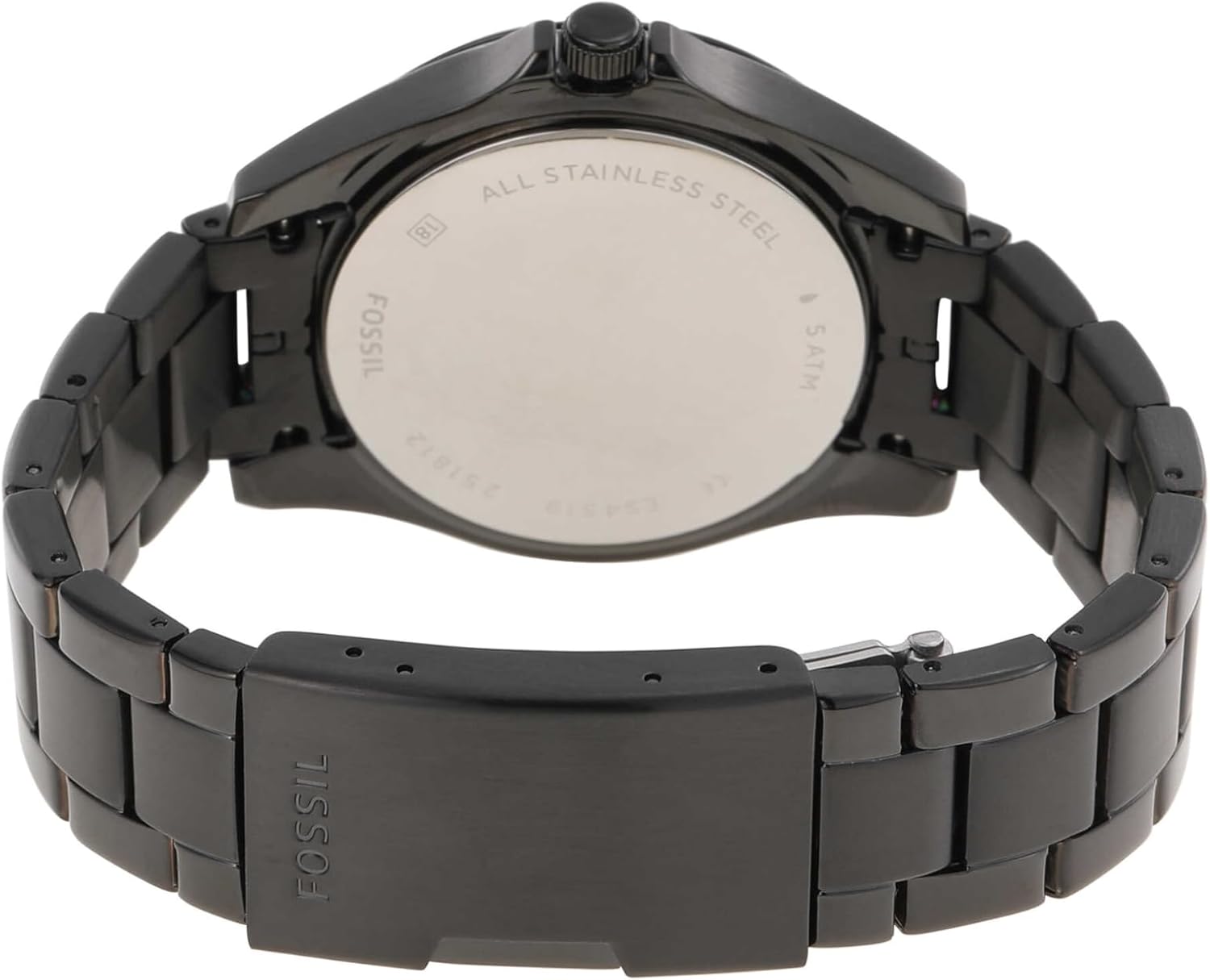 Detalle 2 de Fossil Orologio Riley da donna: cronografo quartz, cassa 38 mm e cinturino intercambiabile in acciaio o pelle