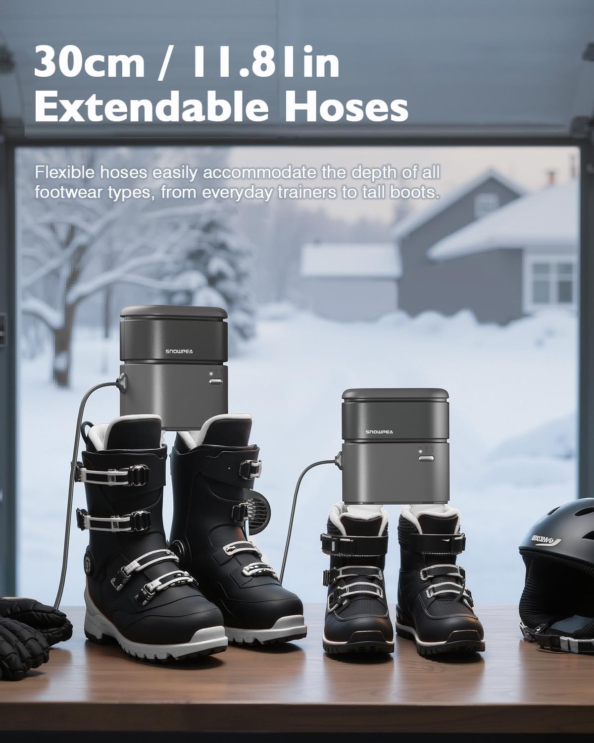 Detalle 2 de Snowpea Schuhtrockner 3/6/9 Stunden