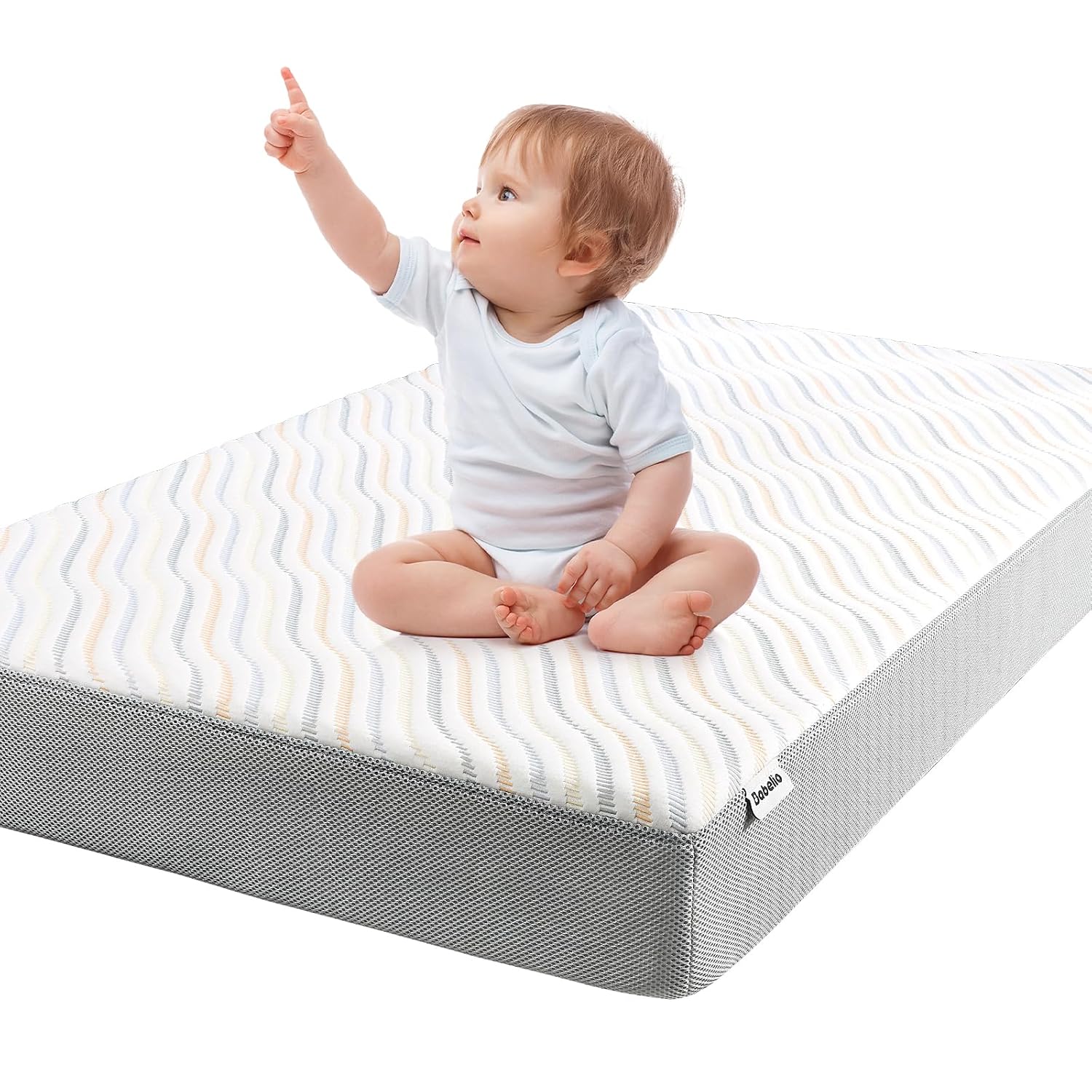 Detalle de BABELIO Biobased Crib Mattress 5"