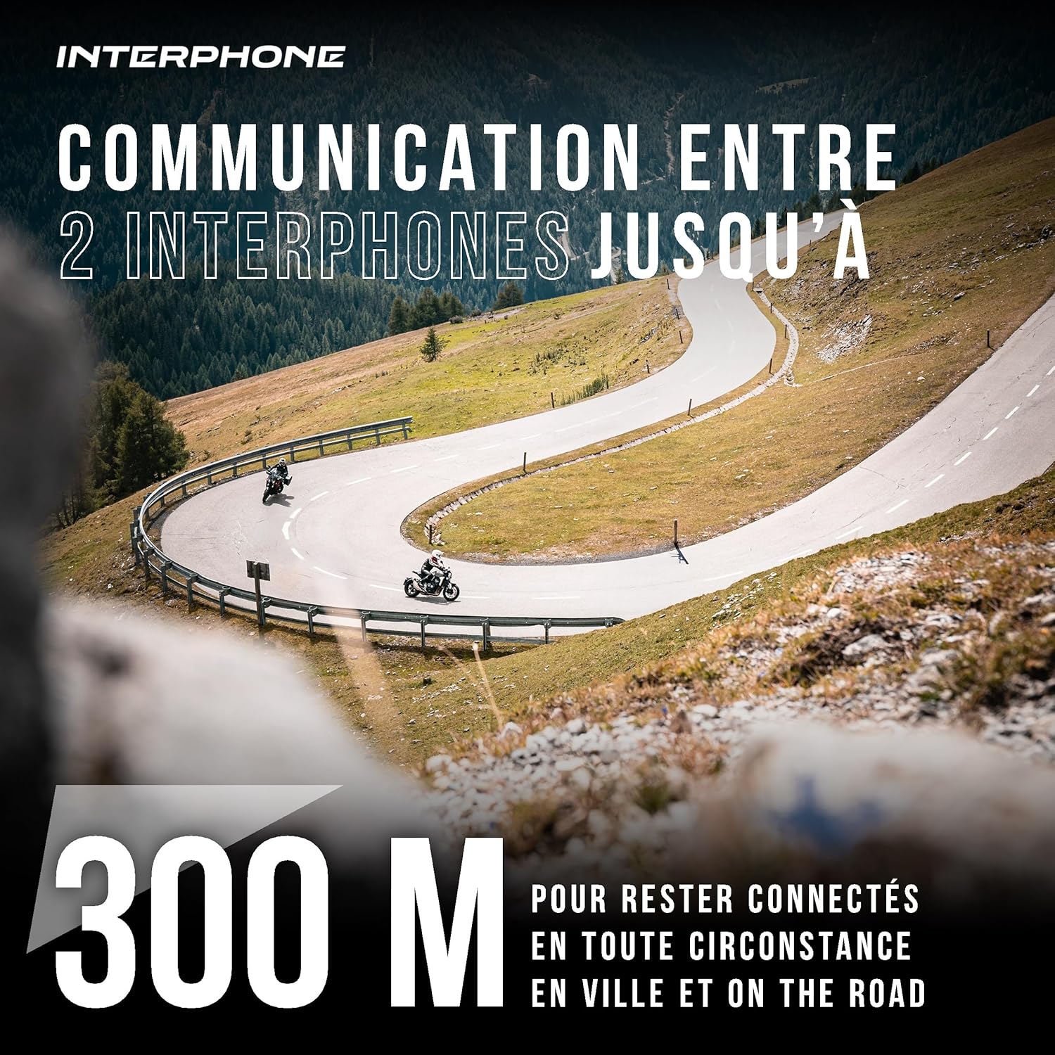 Detalle 2 de Interphone Link HD Mono – Intercom Moto avec Bluetooth 4.2, autonomie 20 h et IP67