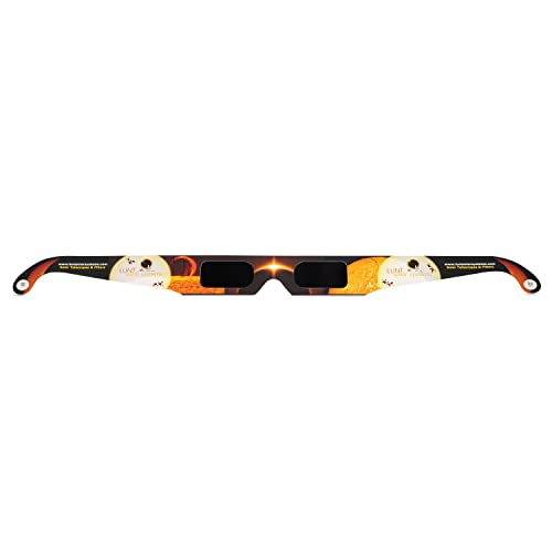 Detalle de Lunettes Éclipse Solaire – Lot de 5, ISO 12312-2 & CE, protection oculaire fiable