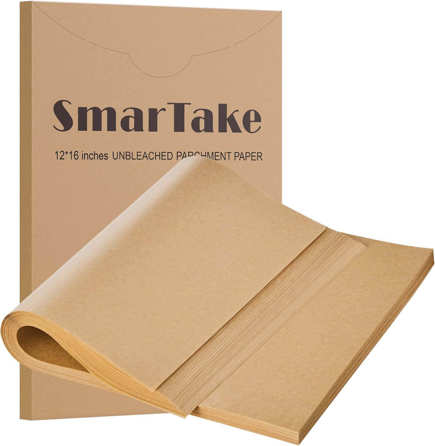 SMARTAKE 200 Pcs Parchment Paper 12x16 Inches 🍽