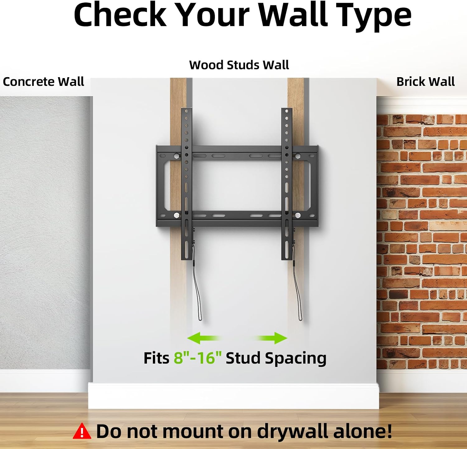Thumbnail 4 de USX MOUNT Fixed TV Wall Mount 99lbs