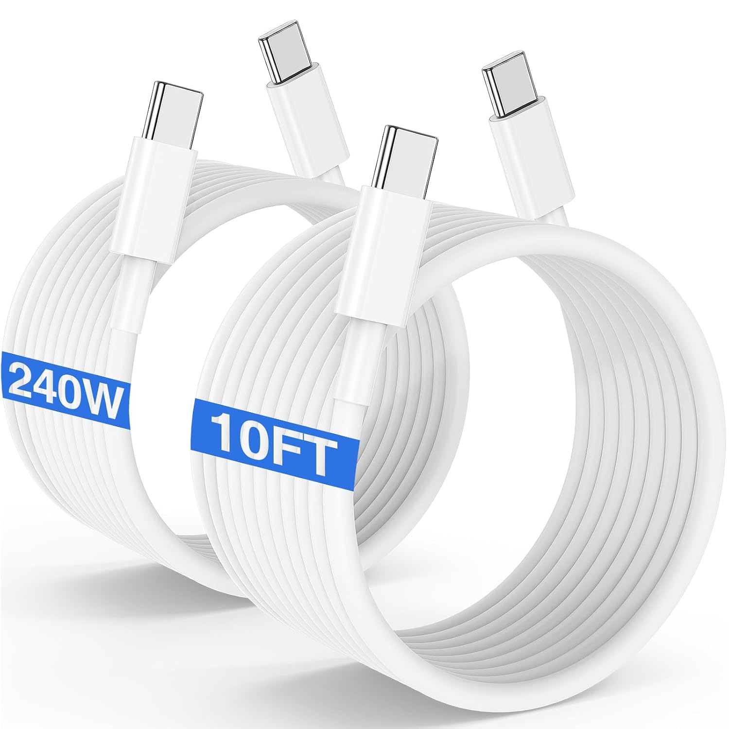Detalle de COONCXEN 240W USB-C Fast Charge Cable 10ft