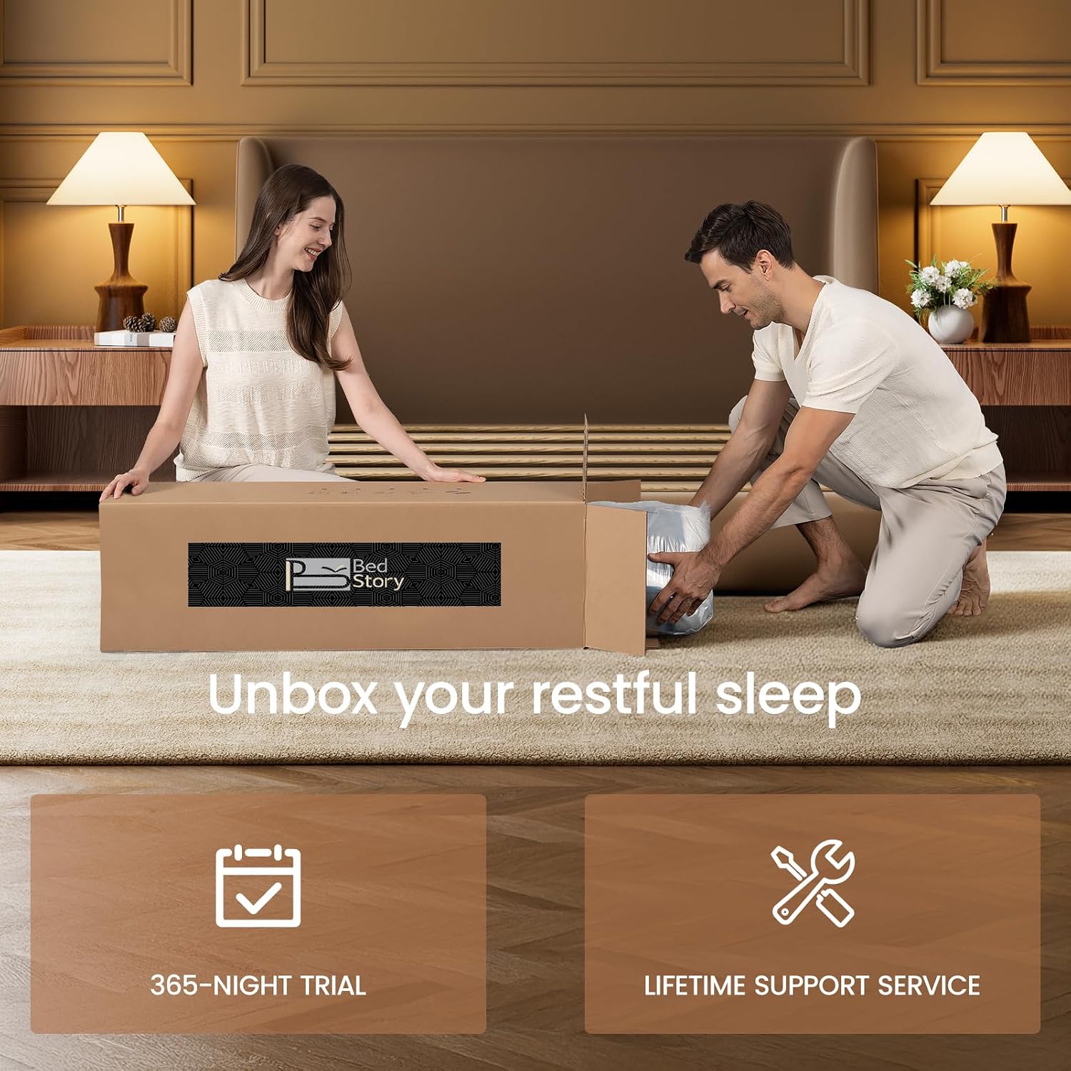 Thumbnail 6 de BedStory Hybrid Mattress 14-Inch