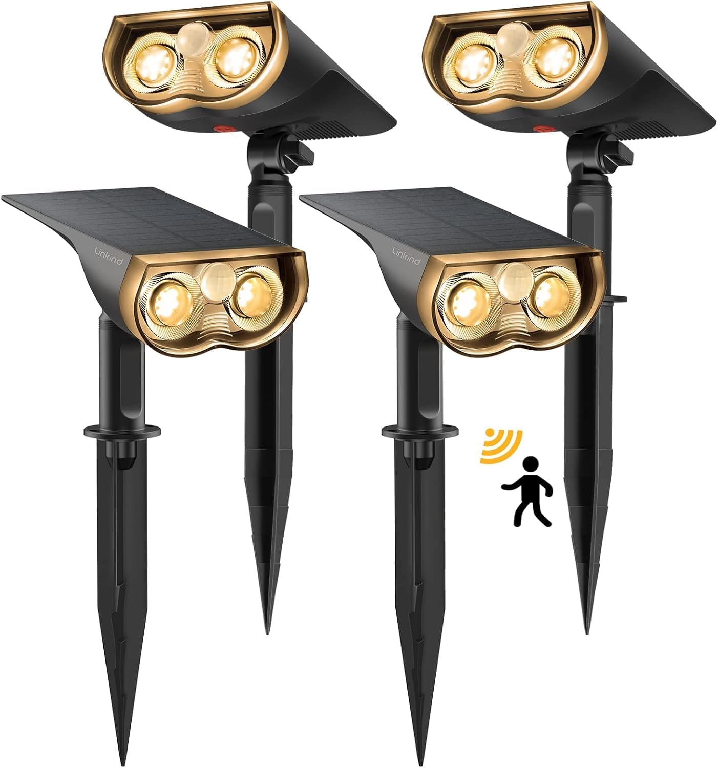 Detalle de Linkind Lampe solaire StarRay 1000Lm détecteur 4pcs