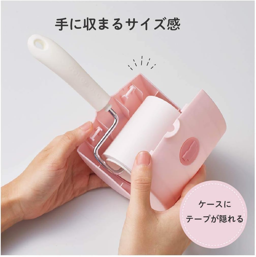 Detalle de ニトムズ コロコロ ミニ CC8979 洋服用スペアテープ 80mm幅・90周×6巻