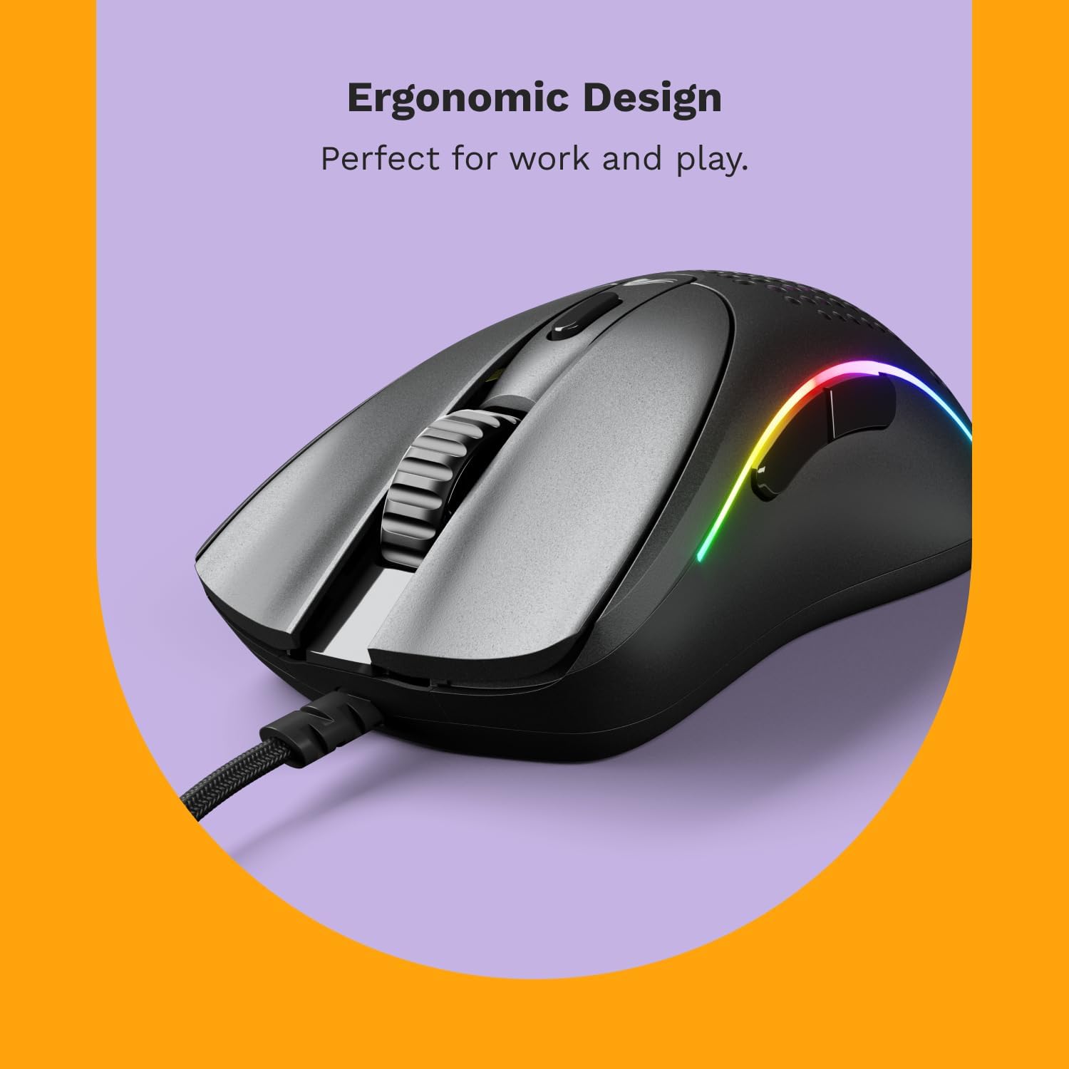Detalle de Glorious Model D 2 Wired Gaming Mouse 58g