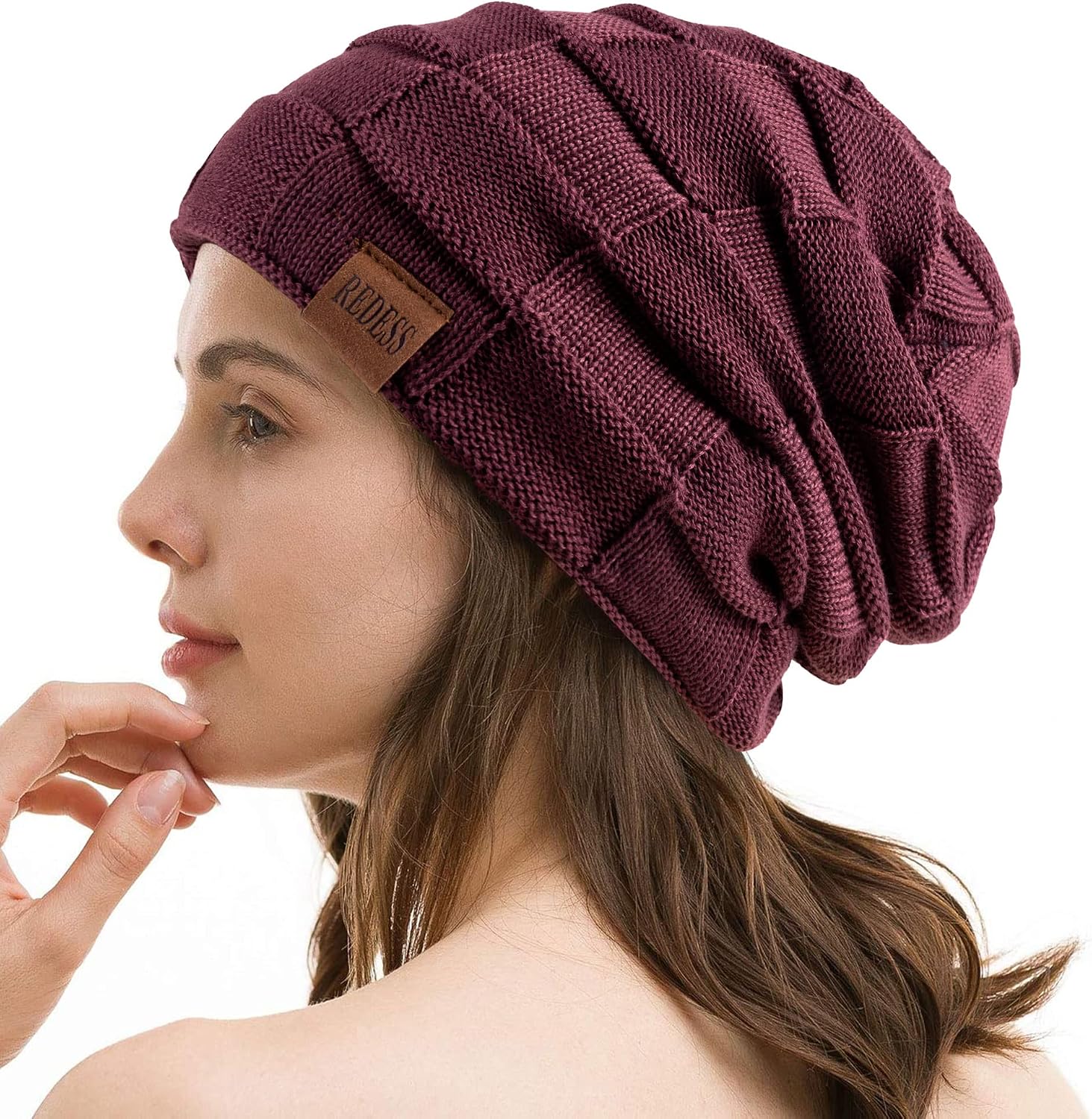 Detalle de REDESS Polyester Beanie Hat