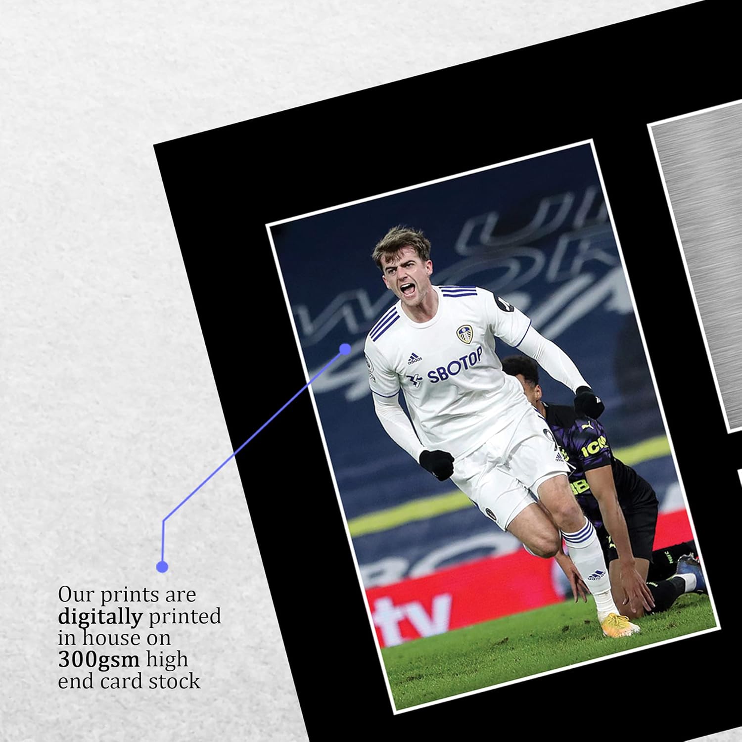 Thumbnail 3 de HWC Trading A4 Patrick Bamford Leeds United signed autograph picture gift