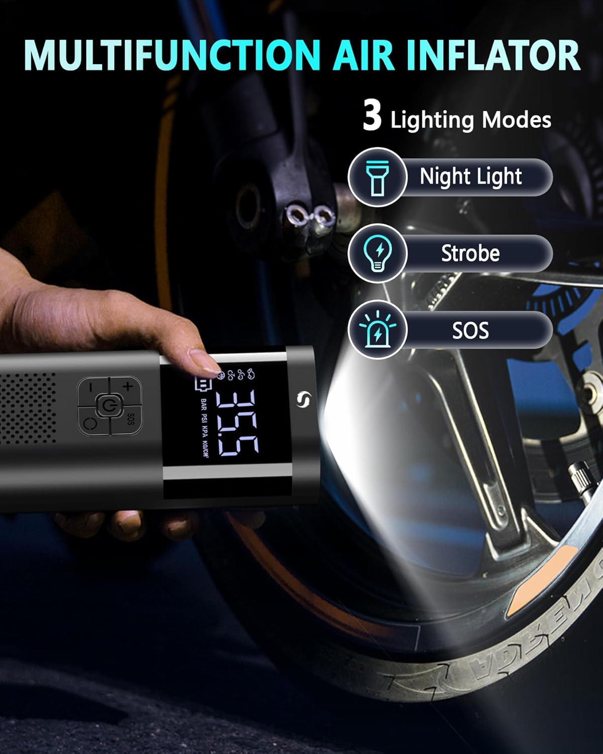 Thumbnail 2 de SERVOMASTER Portable Tyre Inflator 150 PSI