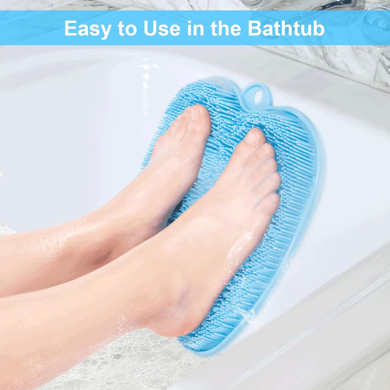 Detalle de BESKAR XL shower foot scrubber mat