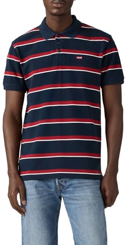 Detalle de Levi's Hm Polo Alden Stripe Navy Blazer S, Alden Stripe Navy Bl, L