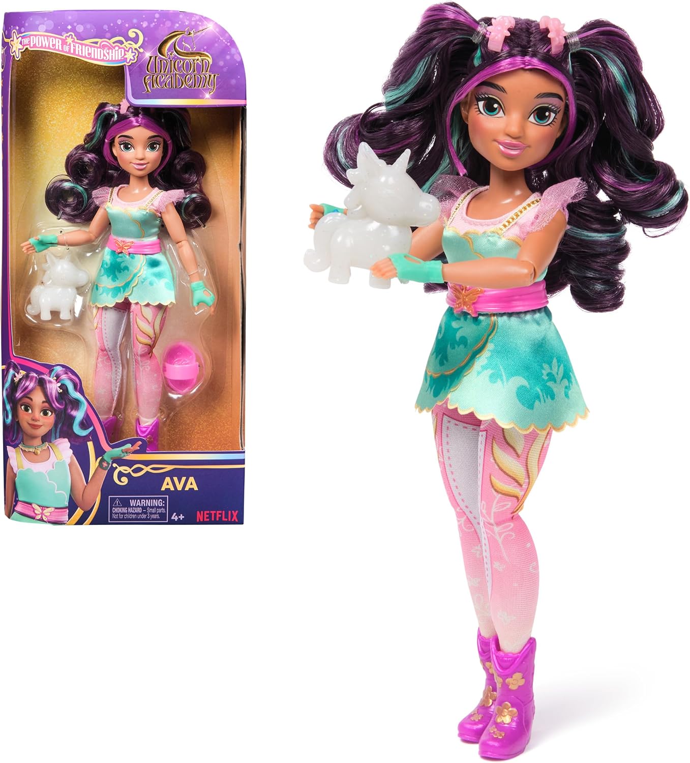 Detalle de Unicorn Academy Bambola Ava 24 cm