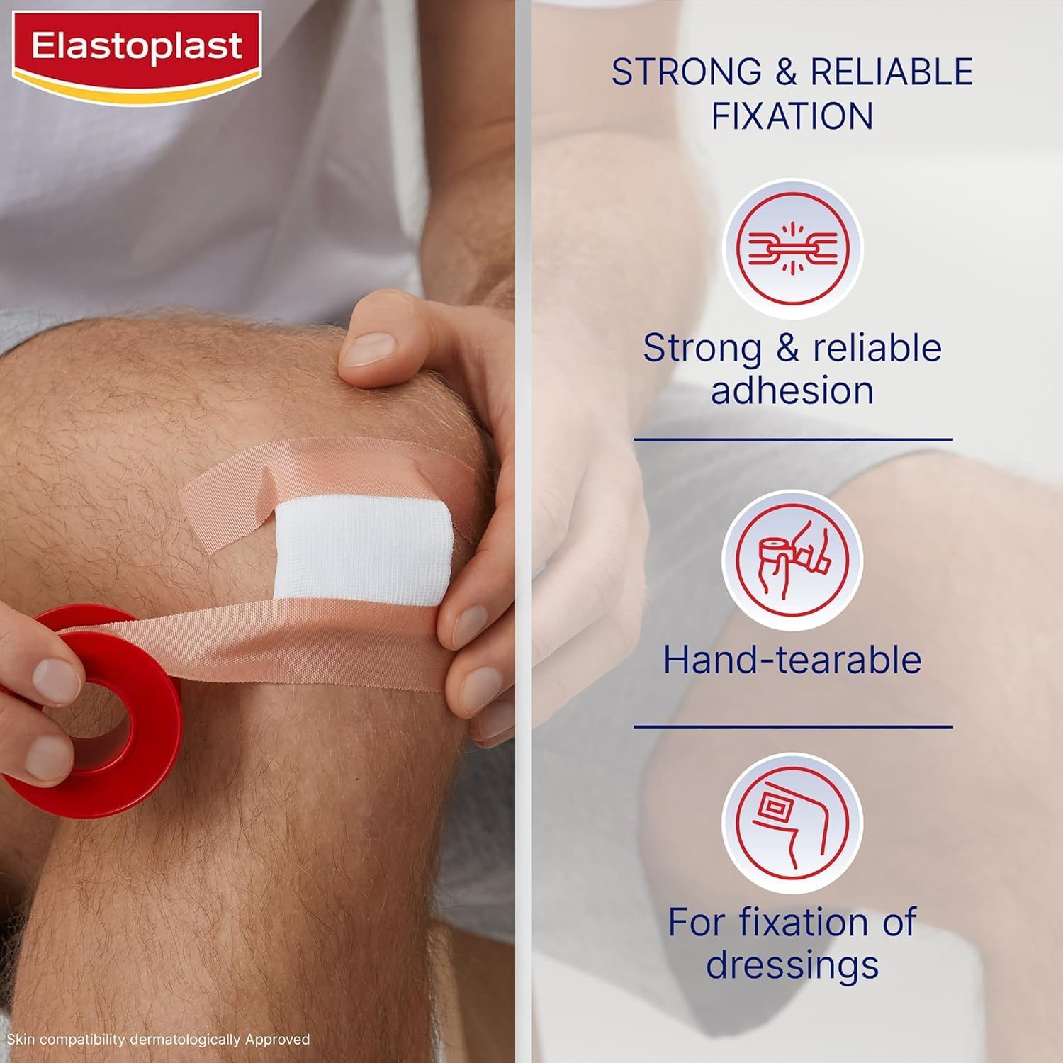 Detalle de Elastoplast Fixing Plaster Roll, 5 m