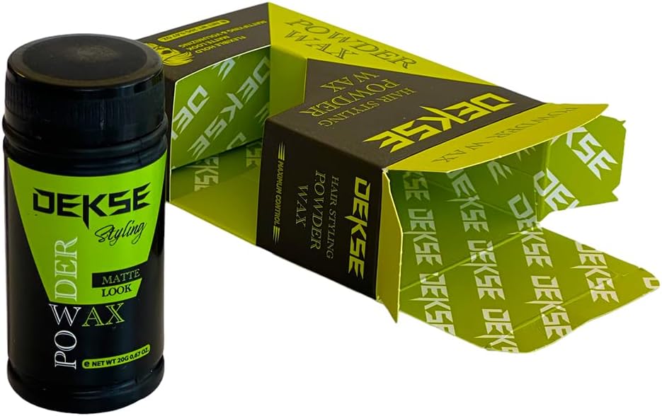 Detalle de Dekse Powder Wax 20g – Polvere per capelli per volume opacizzante e texture