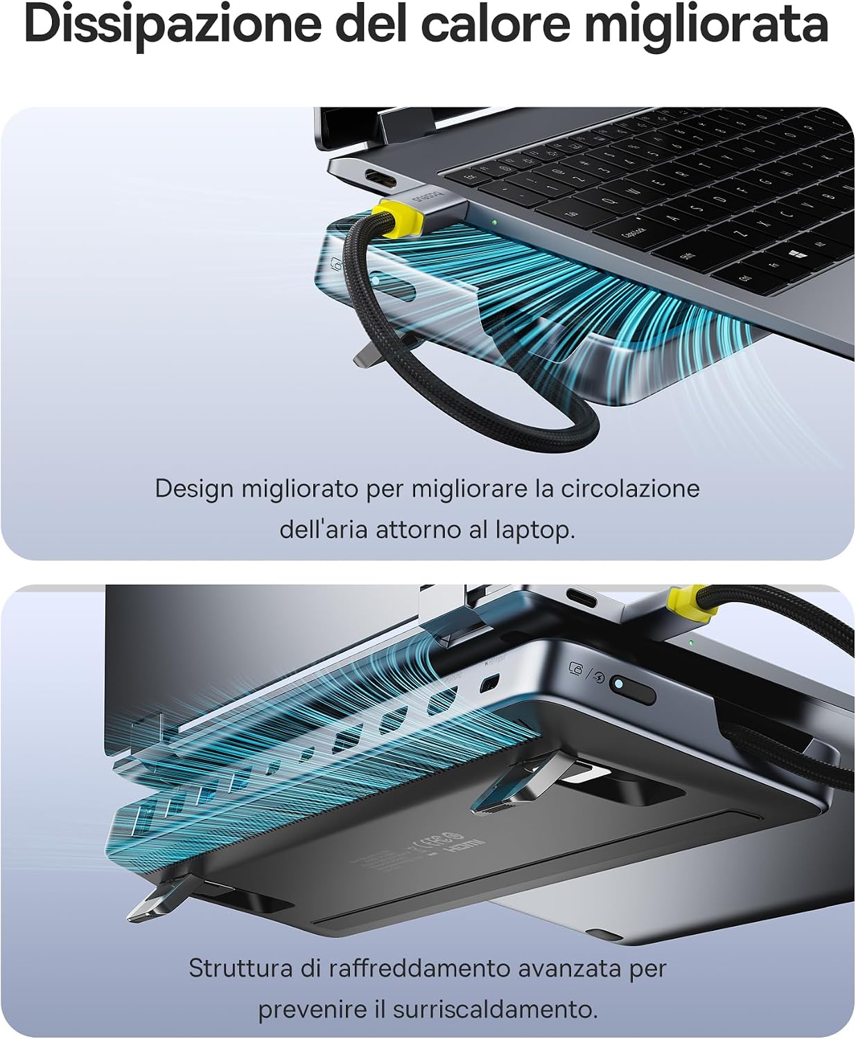 Thumbnail 4 de Baseus Docking Station 12 in 1 Hub Triplo 4K