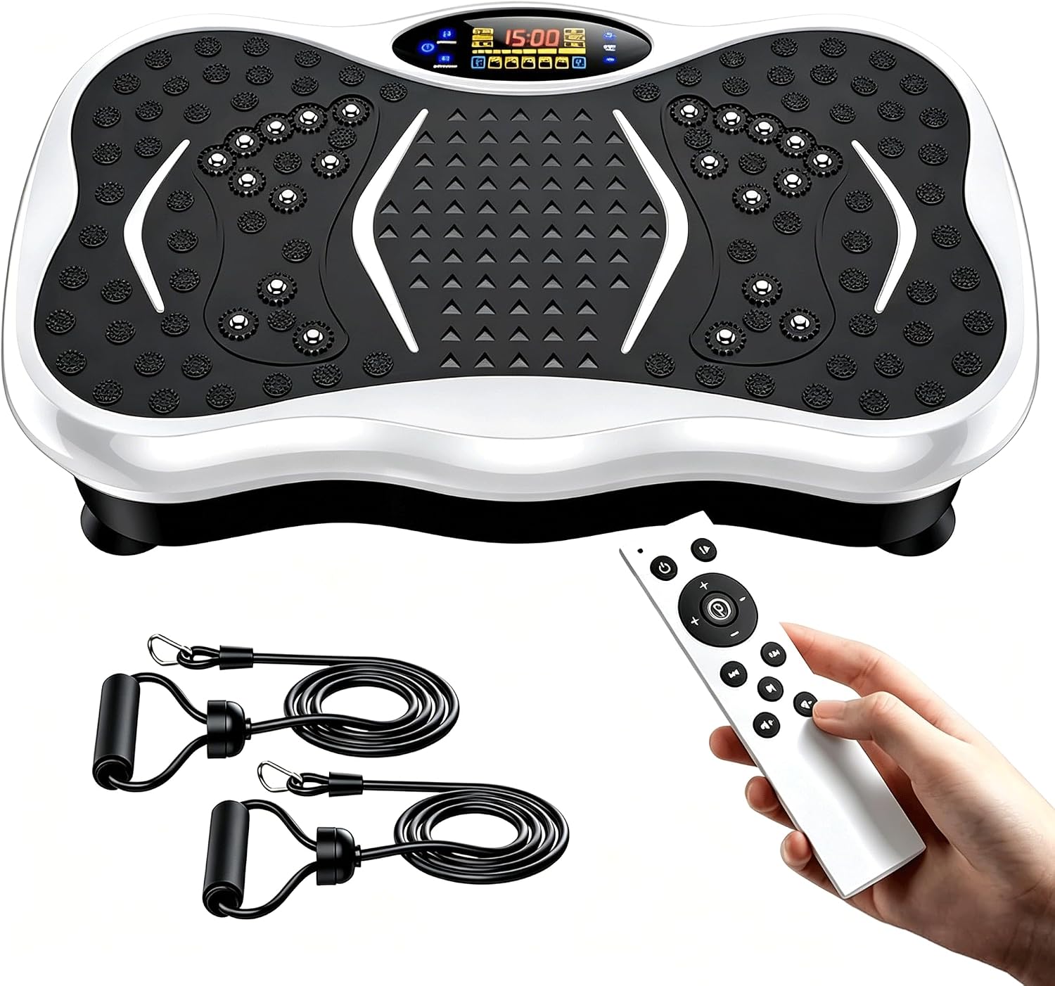 Detalle de GMCXAX Vibration Plate Exercise Machine 330 lbs