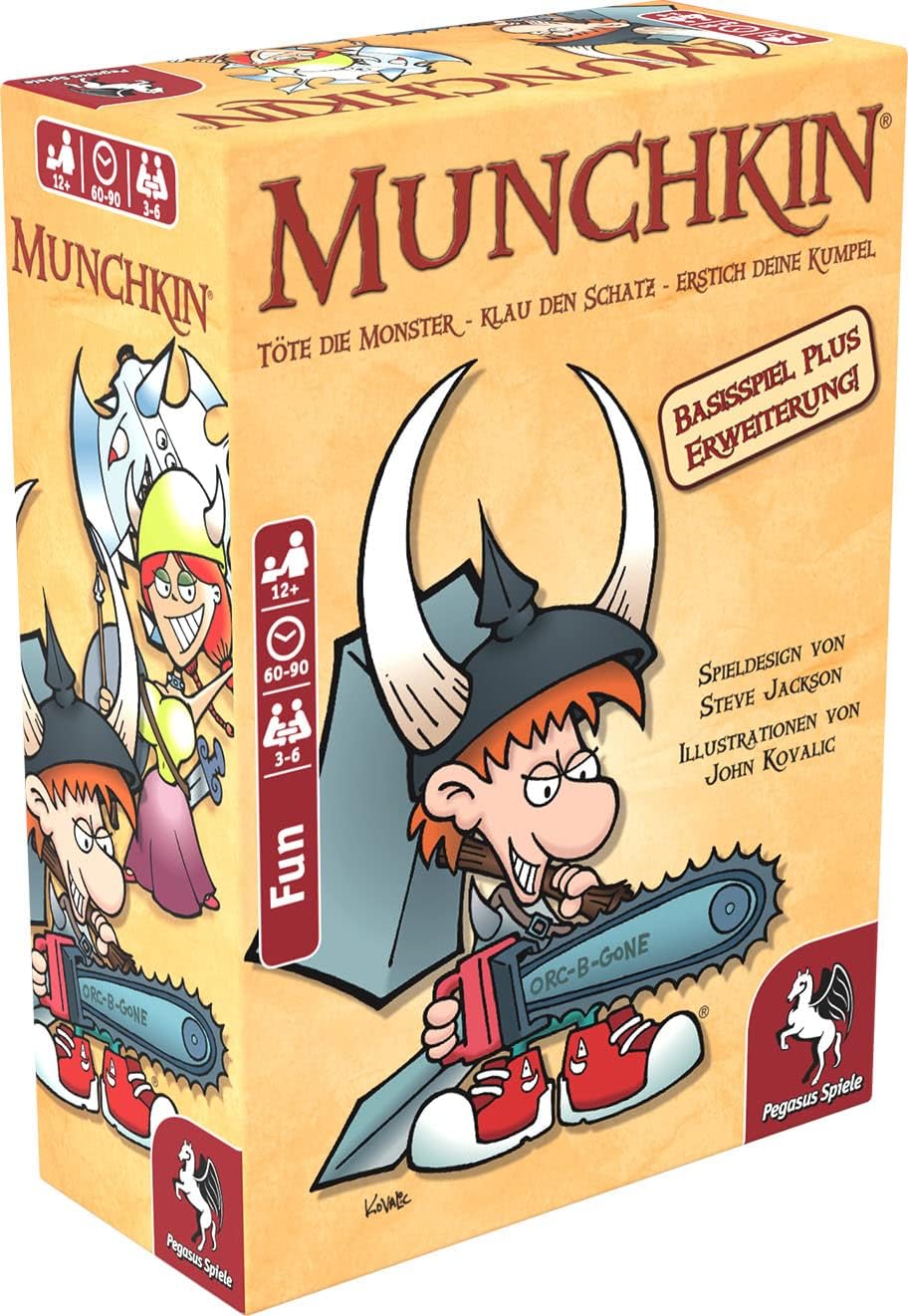 Detalle de Pegasus Spiele Munchkin 3–6 Spieler 🎲