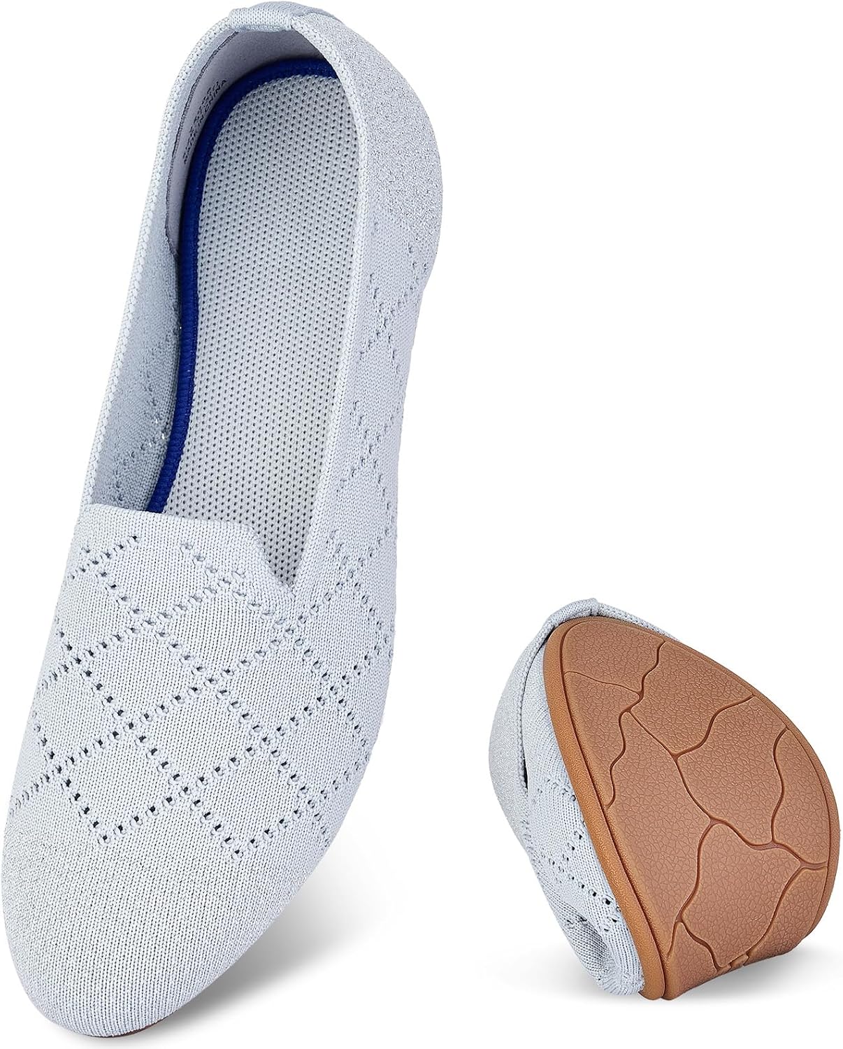 Thumbnail 6 de Puxowe Bequeme Ballerinas Damen – Atmungsaktive, faltbare Schlupfschuhe mit Memory Foam