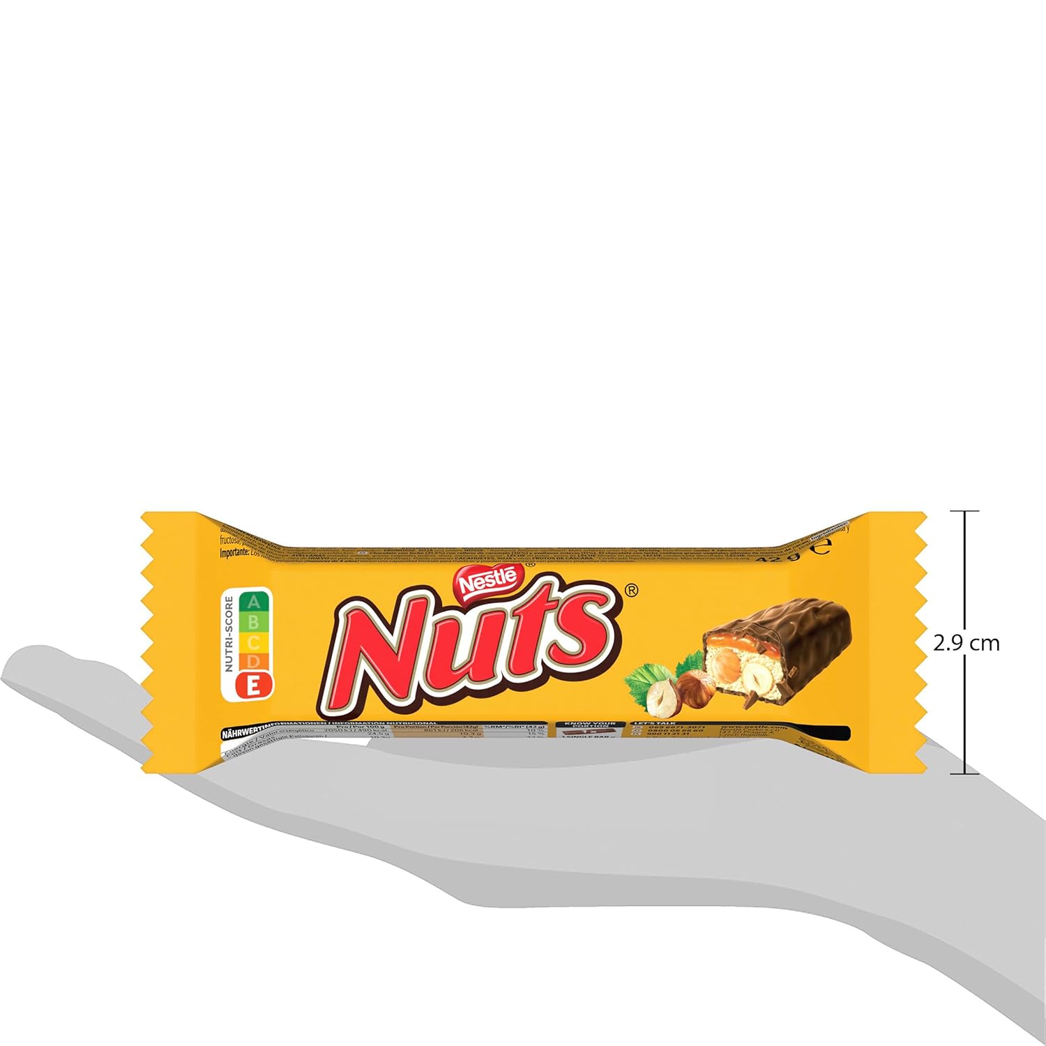 Thumbnail 3 de NESTLÉ NUTS Schokoriegel 24×42 g 🍫