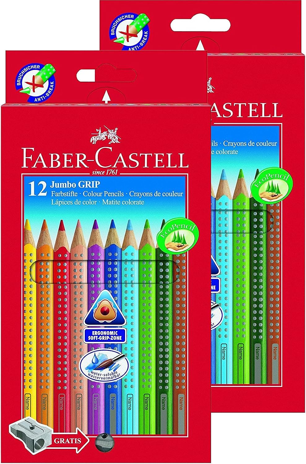 Thumbnail 5 de Faber-Castell 110991 Jumbo Grip Pastell 5-teilig