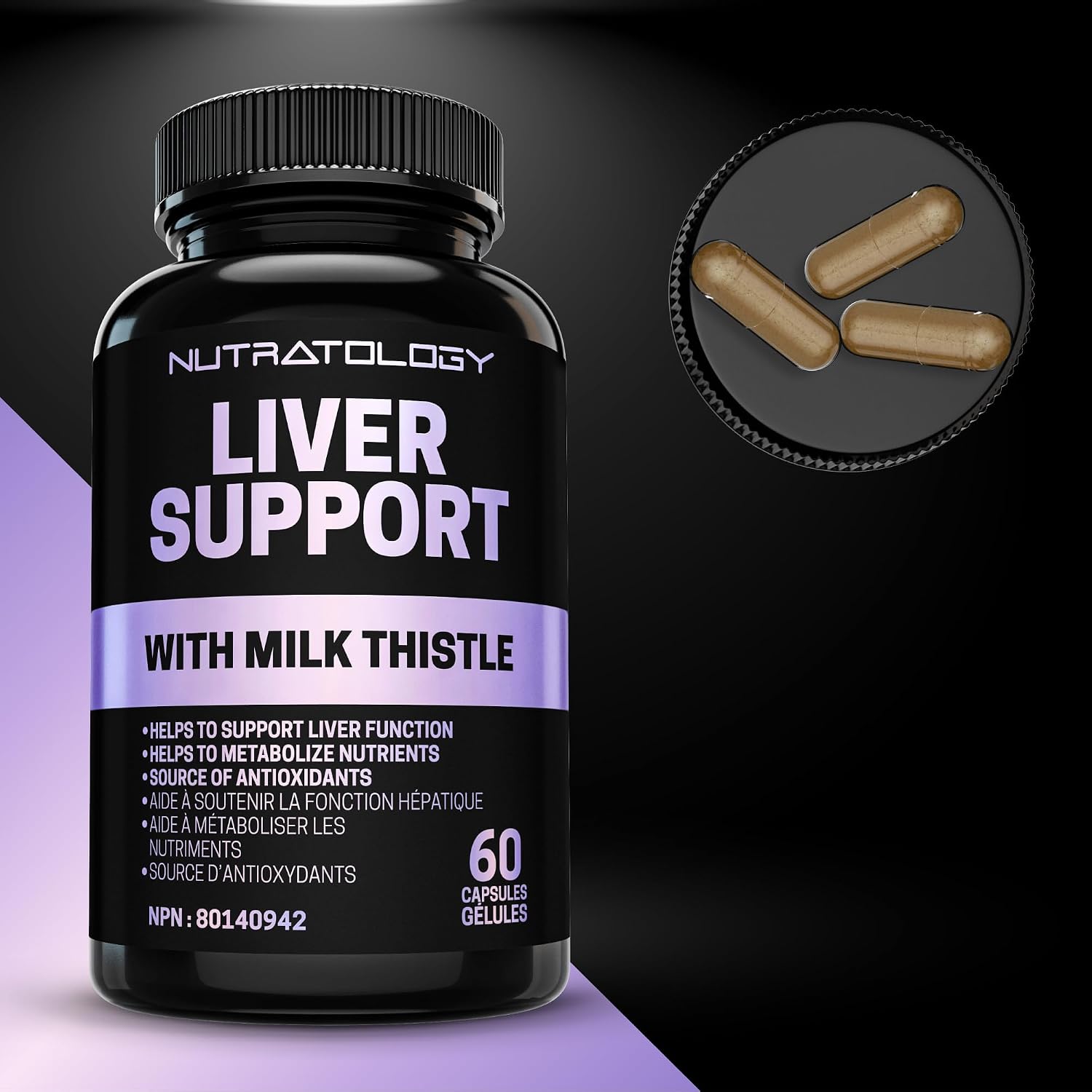 Thumbnail 6 de Nutratology Liver Support Supplement, 60 Capsules